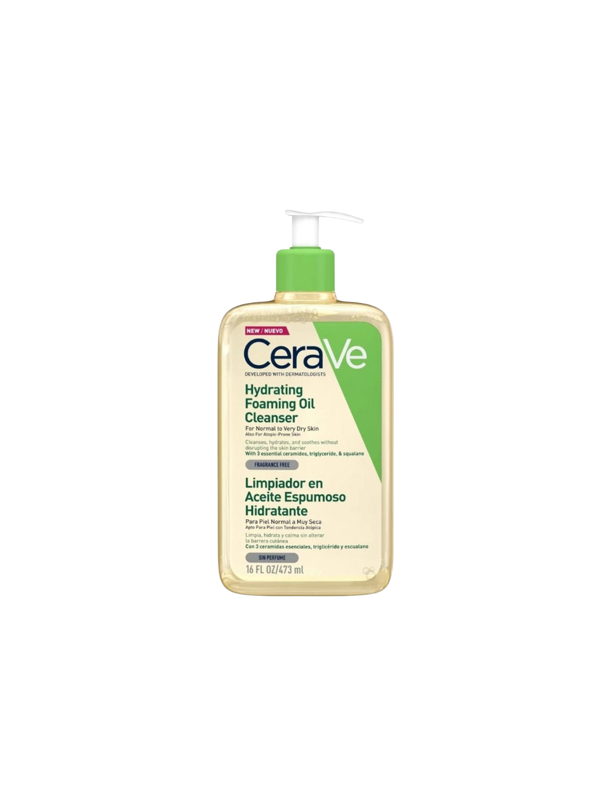 Cerave limpiador aceite espumoso hidratante
