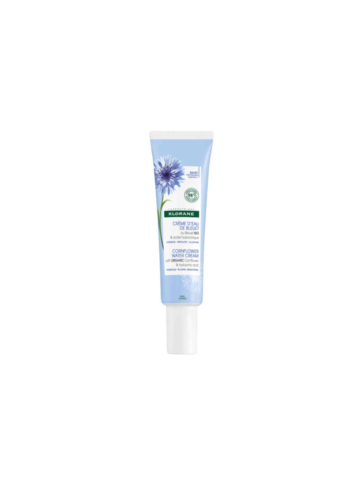 Klorane gel crema al agua aciano