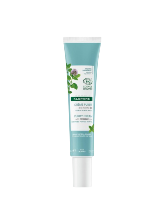 Klorane crema purificante a la menta bio