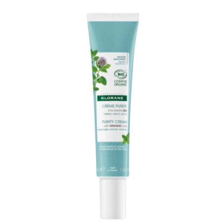 Klorane crema purificante a la menta bio