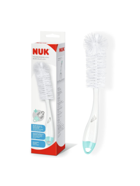 Nuk set limpia biberones 2 en 1