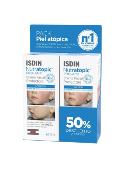 ISDIN nutratopic crema facial duplo 50ml