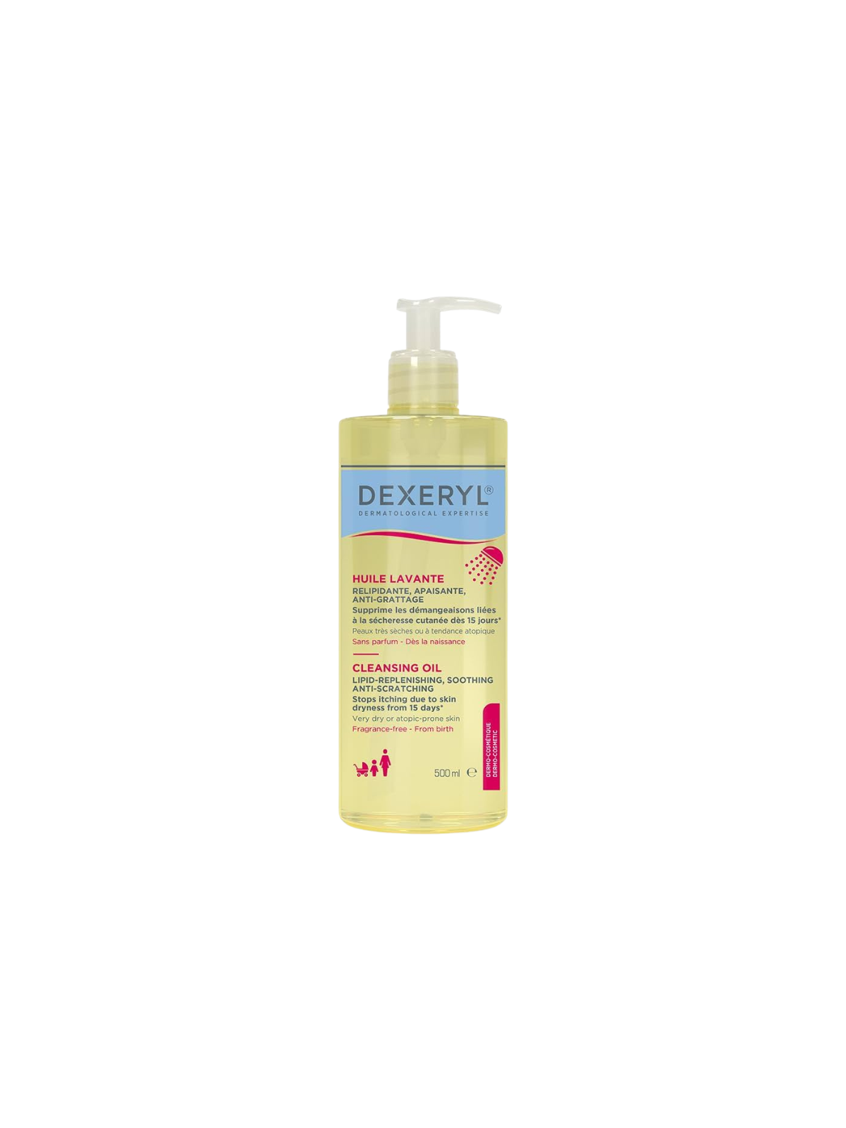 Dexeryl aceite limpiador 500 ml