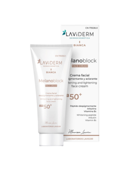 Laviderm melanoblock crema facial despigmentante spf 50+