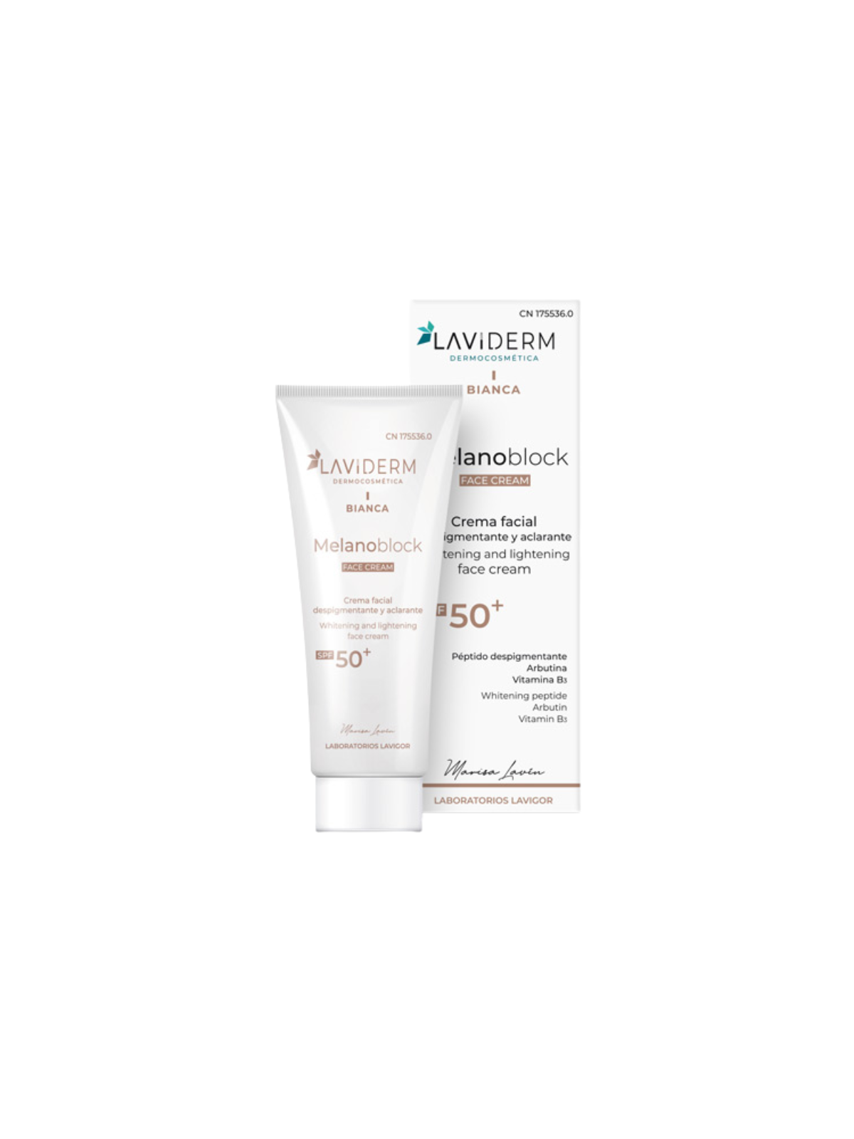 Laviderm melanoblock crema facial despigmentante spf 50+
