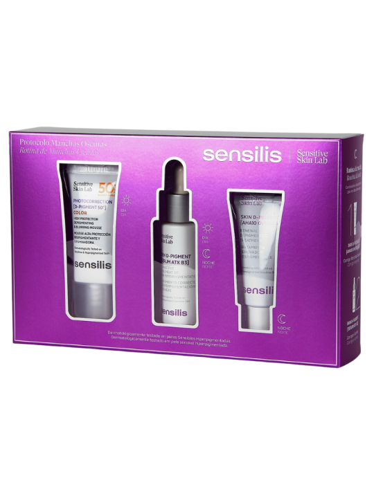 Sensilis Pack Protocolo Antimanchas (Photocorrection+Skin-D pigment+Serum)
