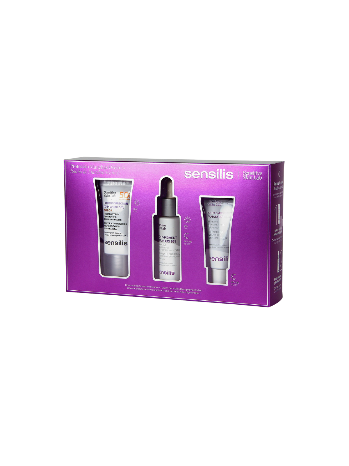 Sensilis Pack Protocolo Antimanchas (Photocorrection+Skin-D pigment+Serum)