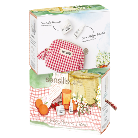 Sensilis Pack a sunny morning picnic crema Upgrade AR + serum supreme booster fece