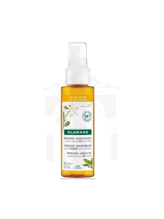 Klorane Aceite al Tamau Bio y Monoï 1 envase 100 ml