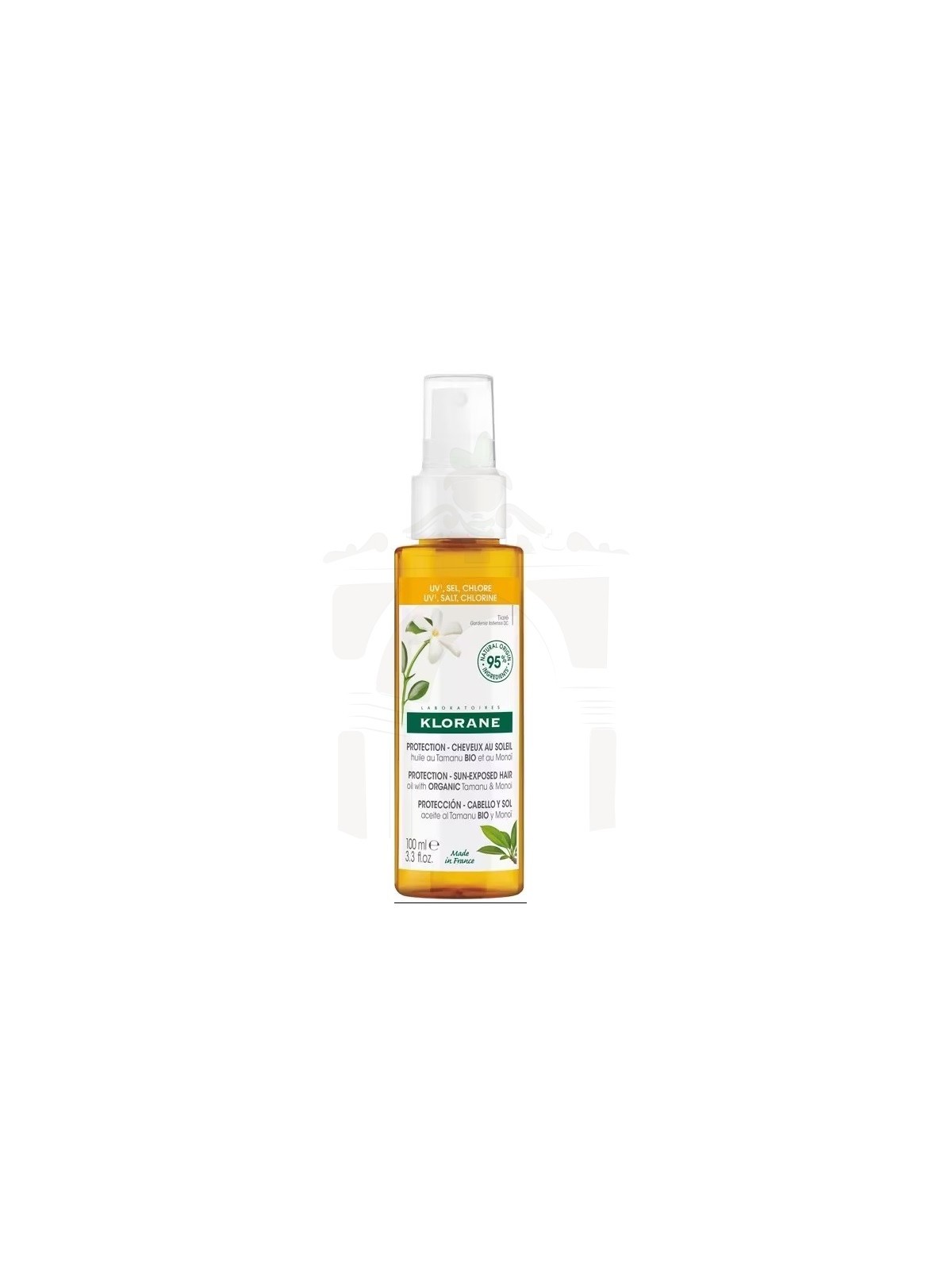 Klorane Aceite al Tamau Bio y Monoï 1 envase 100 ml