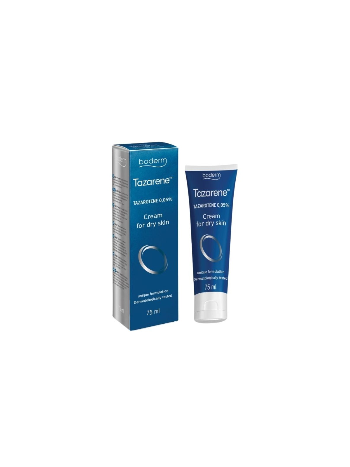 Boderm tazarene crema piel seca 75ml