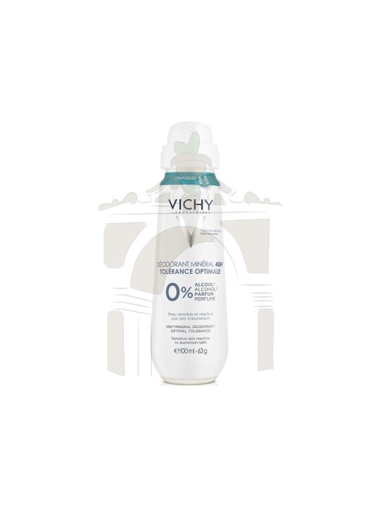Vichy Desodorante Mineral Tolerancia Optima spray 48 H 100 ml