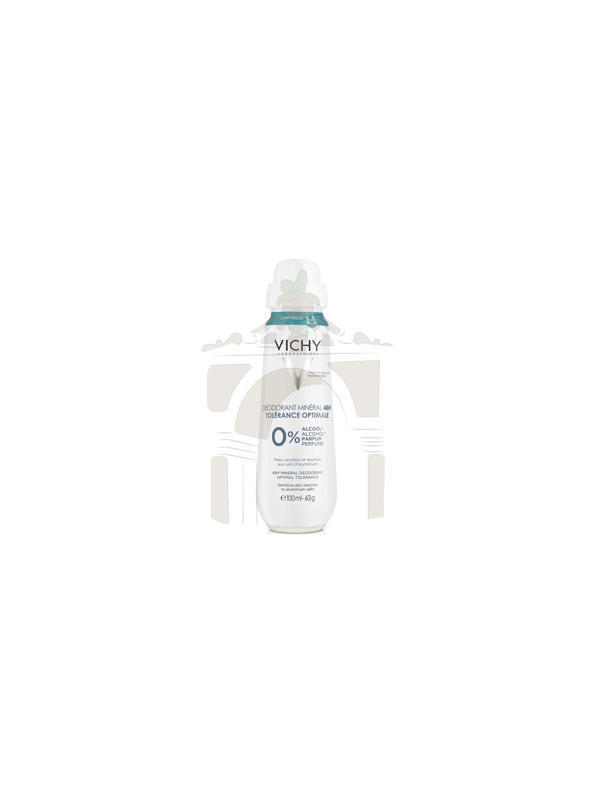 Vichy Desodorante Mineral Tolerancia Optima spray 48 H 100 ml