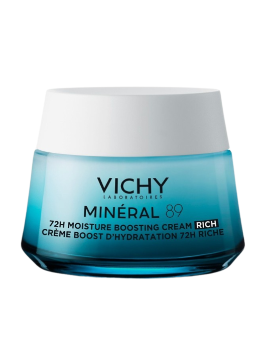 Vichy Mineral 89 Boost Crema de Hidratación Rica 50 ml