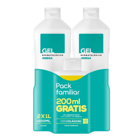 Inibsa dermatologico gelpack + champu