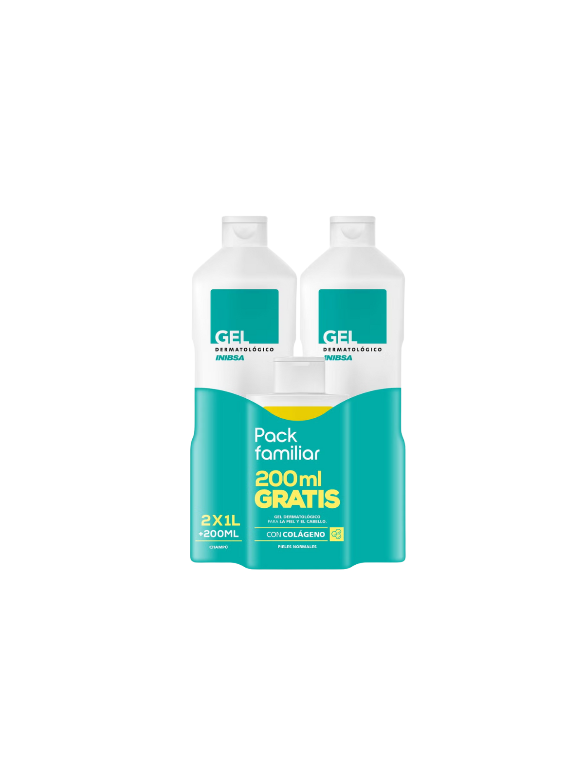Inibsa dermatologico gelpack + champu
