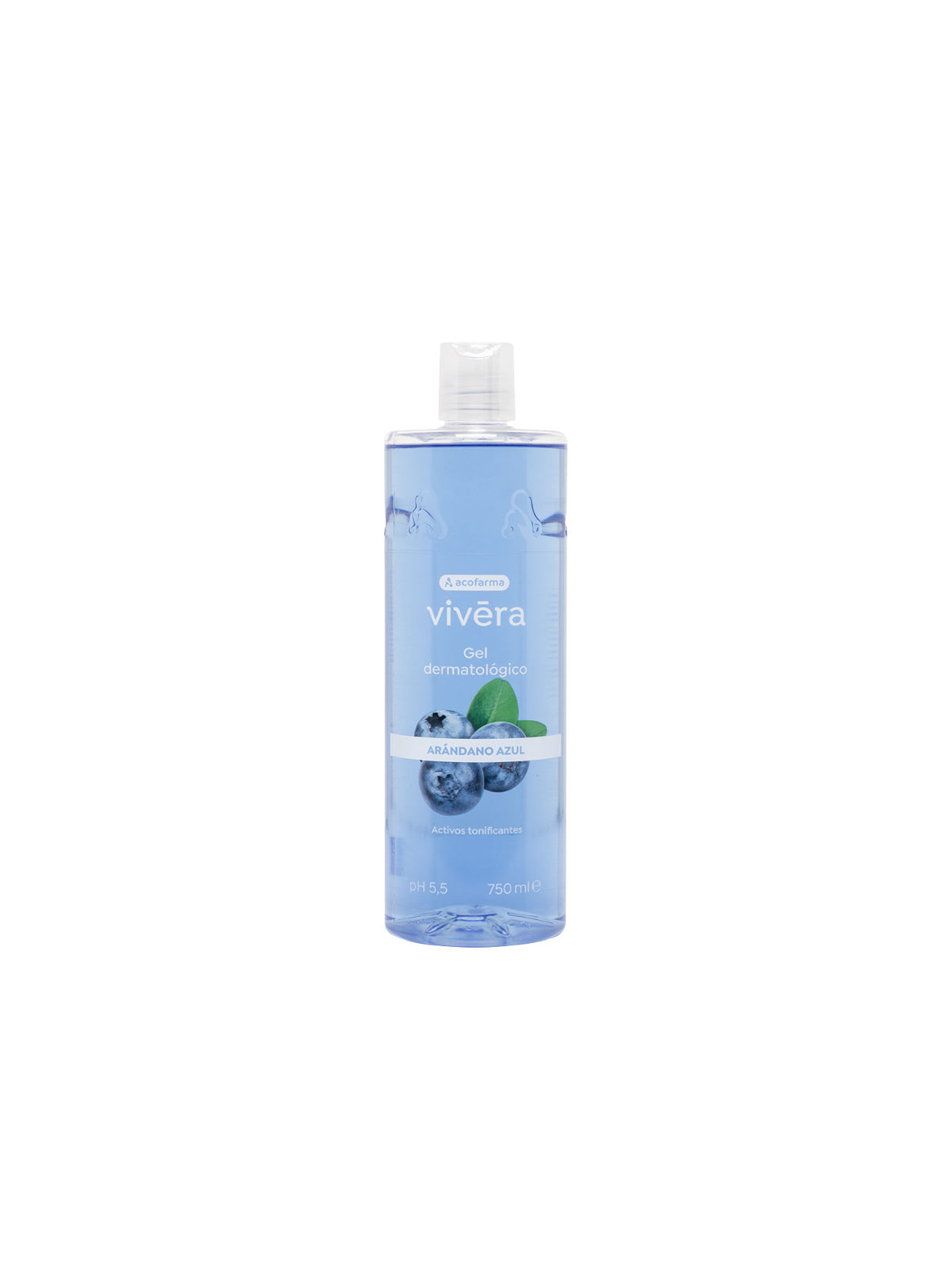 Acofarma Vivera Gel Dermatológico Arándano Azul 750 ml