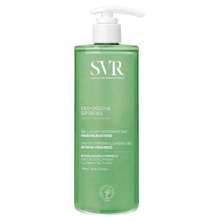 SVR Spirial Gel Lavante Desodorante Deo-Douche 400 ML