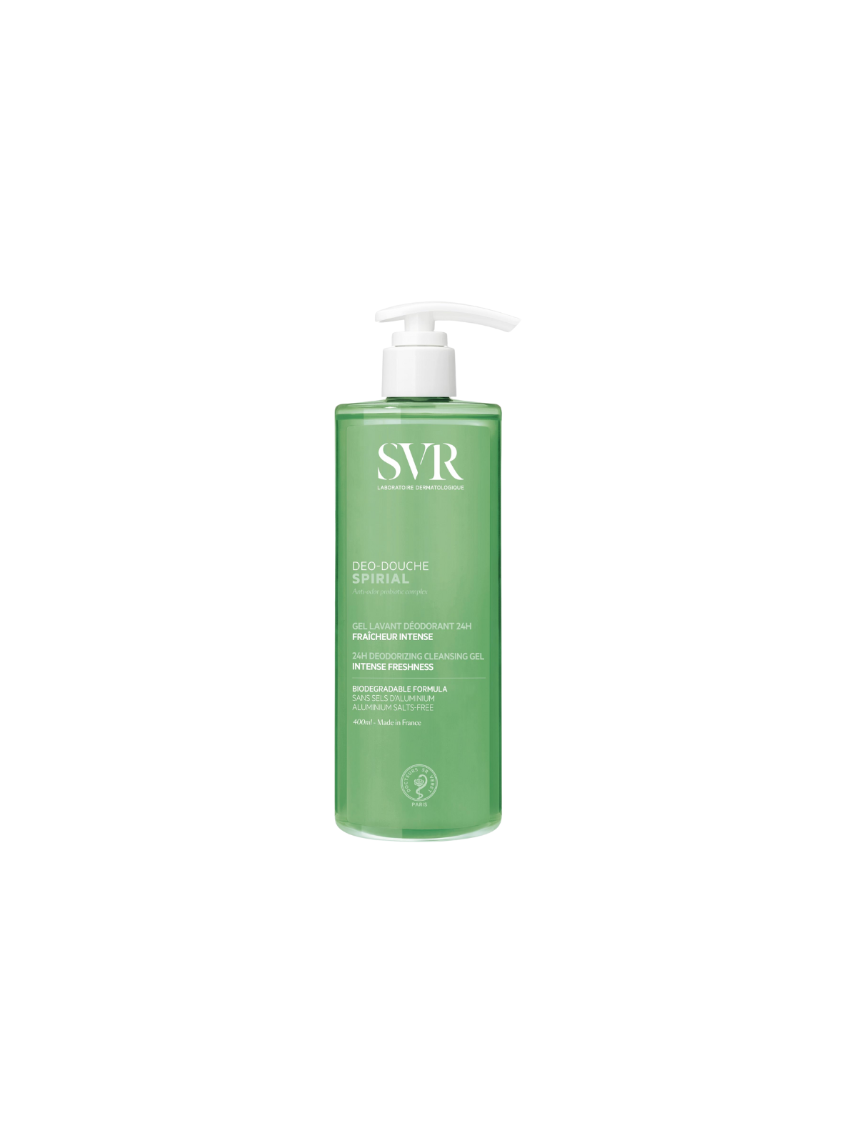 SVR Spirial Gel Lavante Desodorante Deo-Douche 400 ML