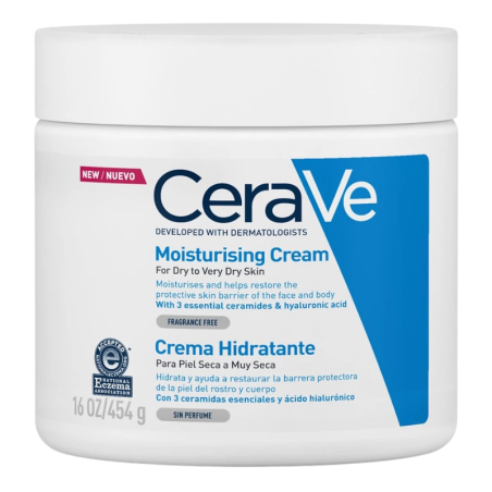 Cerave Crema Hidratante Piel Seca 454g