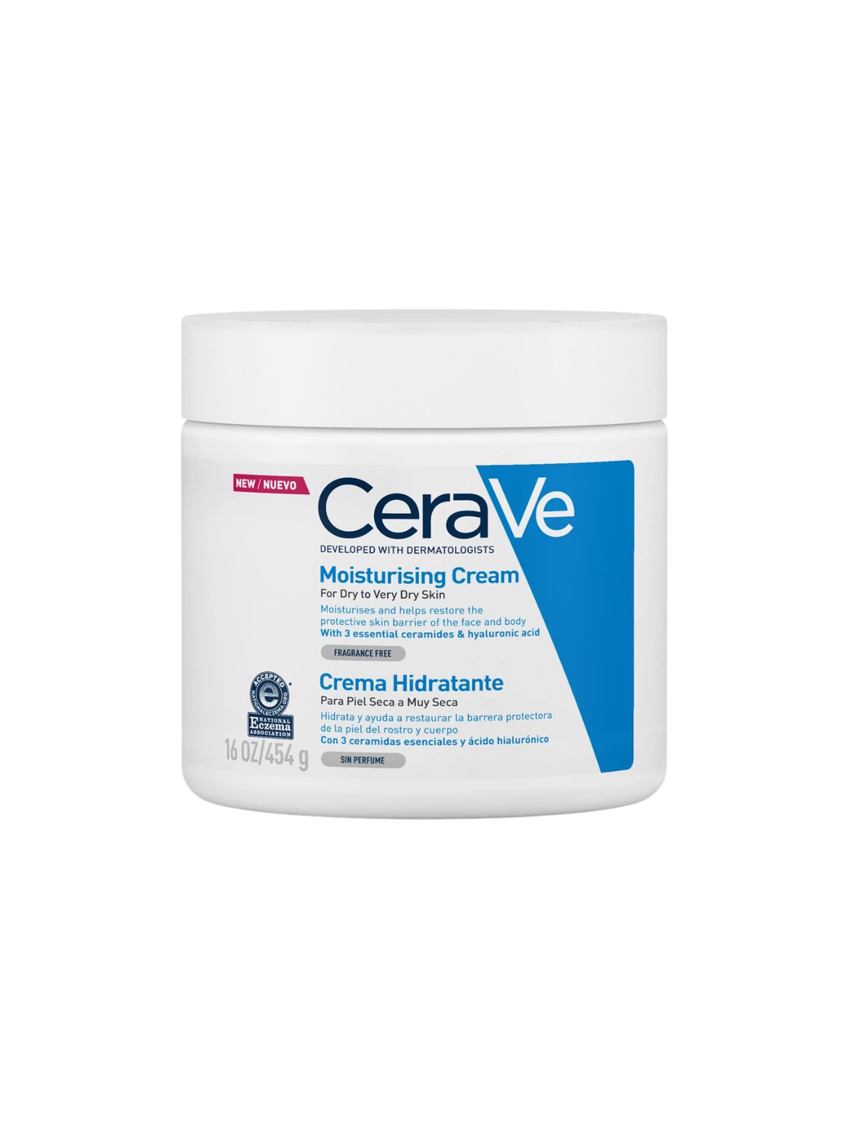 Cerave Crema Hidratante Piel Seca 454g