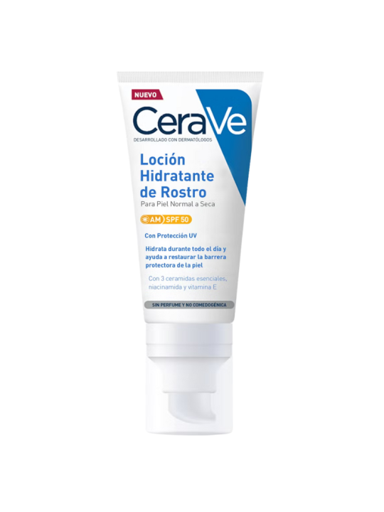 Cerave Loción Hidratante de Rostro SPF50 52ML