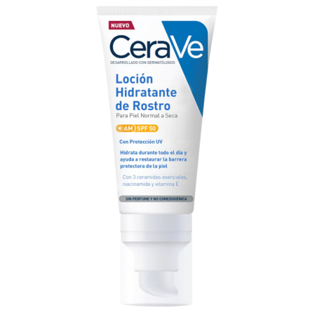 Cerave Loción Hidratante de Rostro SPF50 52ML