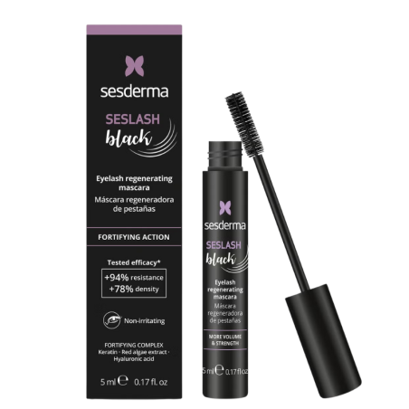 Seslash Black Máscara Regenadora Pestañas 5 ml