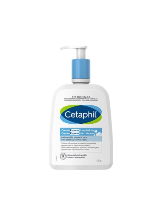 Cetaphil crema espuma limpiadora 1 envase 473ml