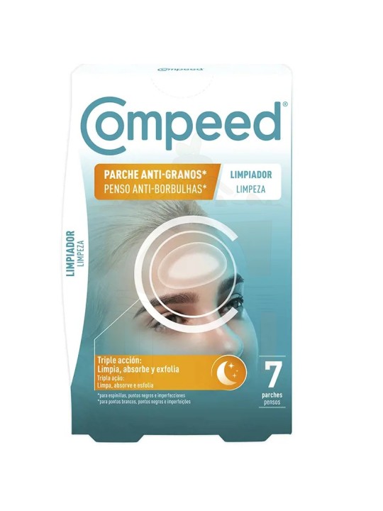 Compeed parche anti-granos limpiador triple acción 7 unidades