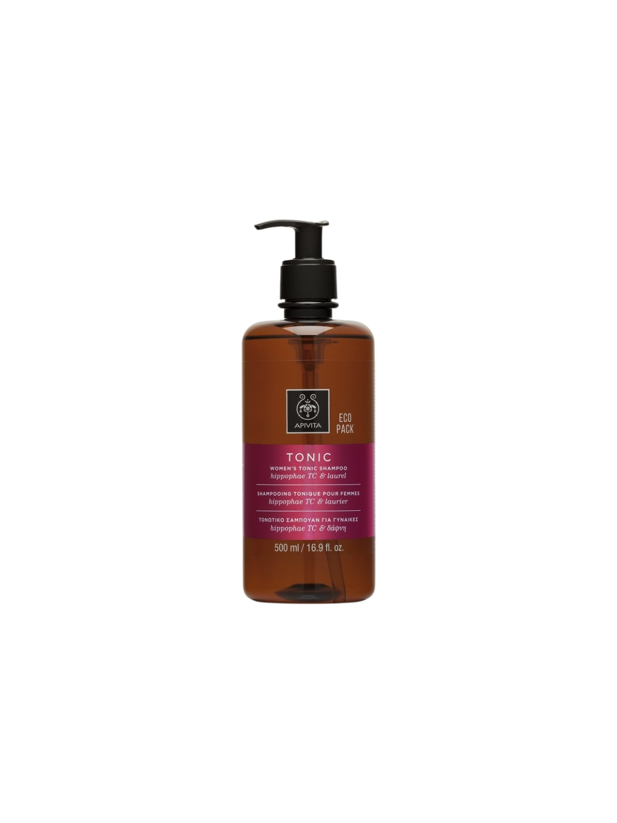 Apivita tonic champú anticaída mujer 500ml