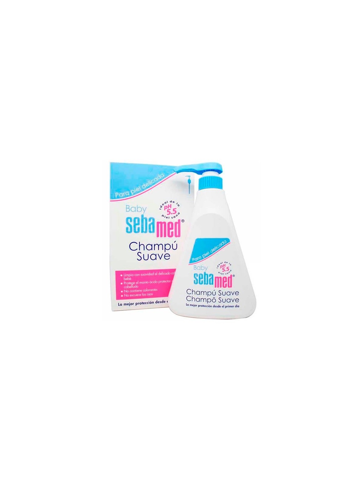 Sebamed baby champu suave 500 ml