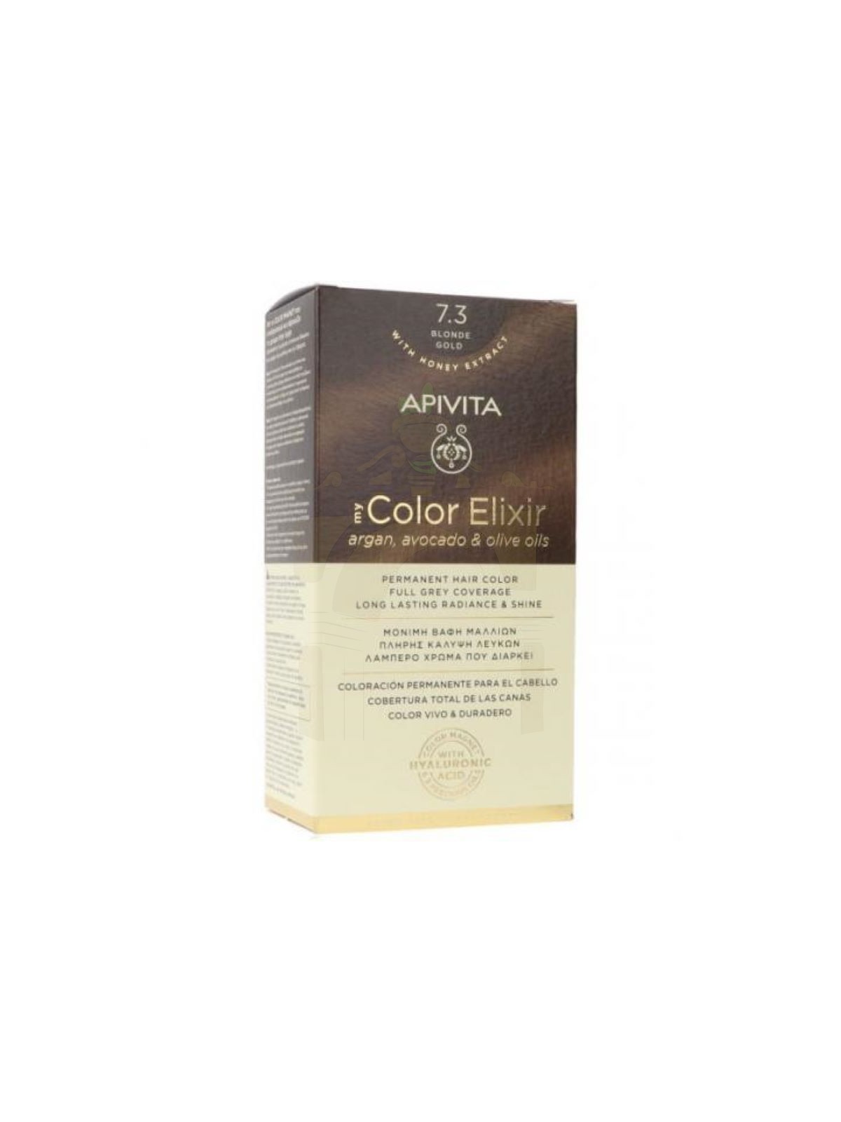 Apivita color elixir 7.3 argán aguacate oliva