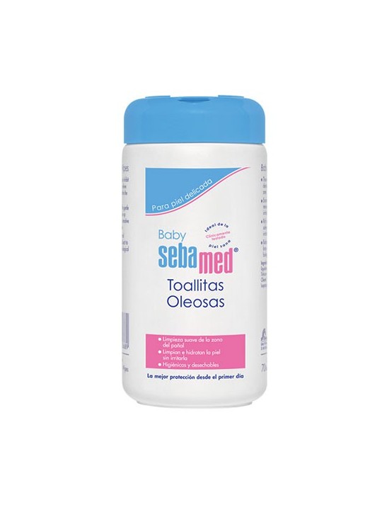 Sebamed baby toallitas oleosas