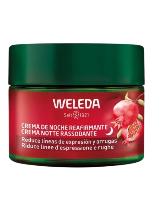 Weleda crema de noche reafirmante de granada y peptidos de maca 40 ml