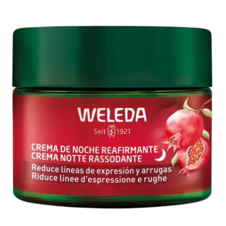 Weleda crema de noche reafirmante de granada y peptidos de maca 40 ml