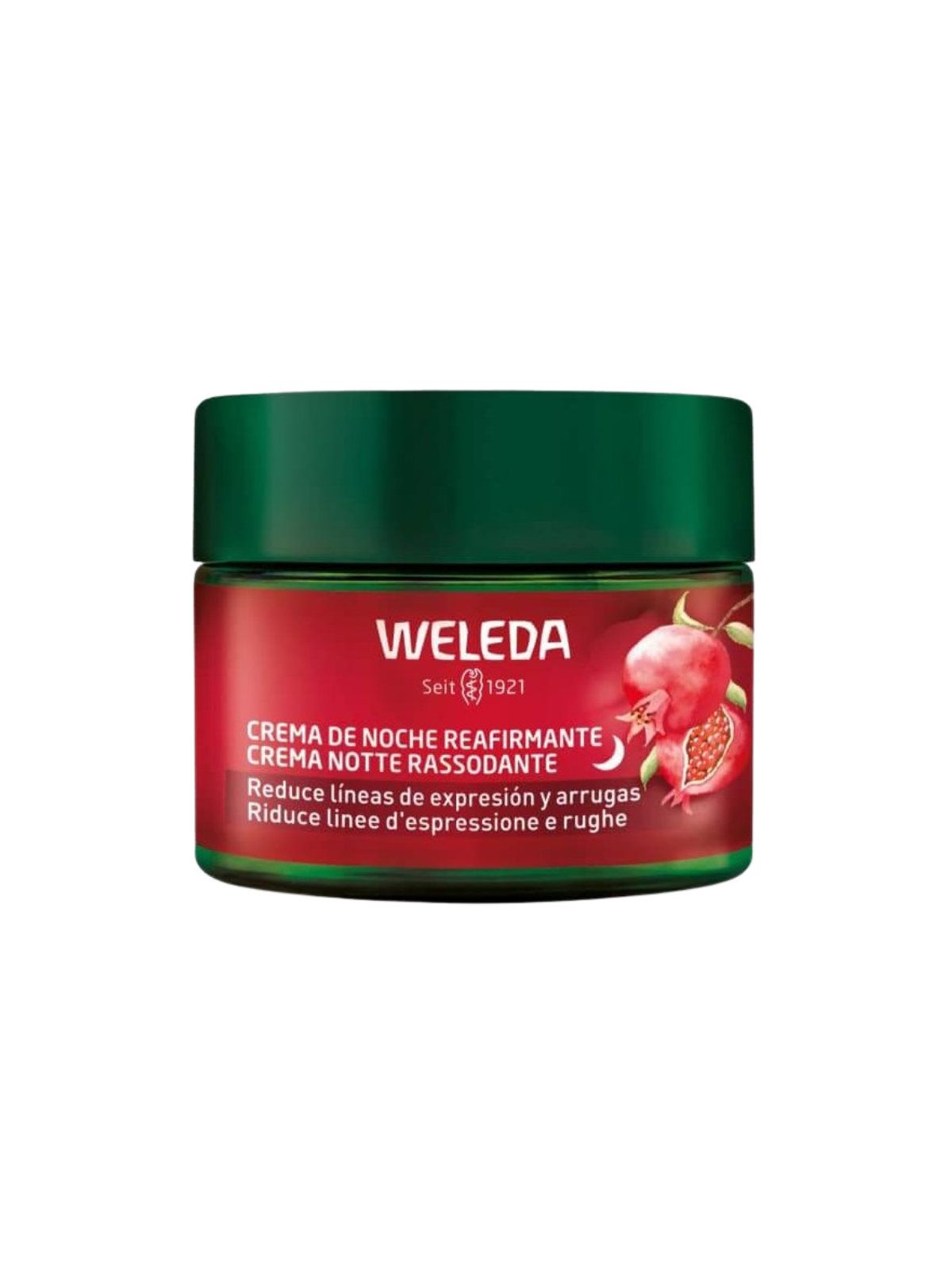 Weleda crema de noche reafirmante de granada y peptidos de maca 40 ml