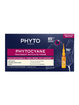 Phytocyane Tratamiento Anticaida Mujer 12 Ampollas