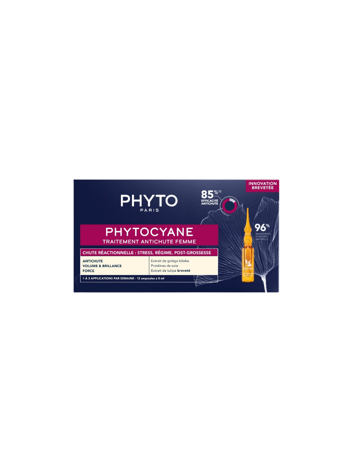 Phytocyane Tratamiento Anticaida Mujer 12 Ampollas