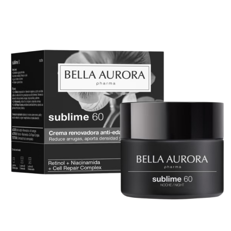 Bella aurora sublime 60 crema renovadora anti-edad noche 50 ml
