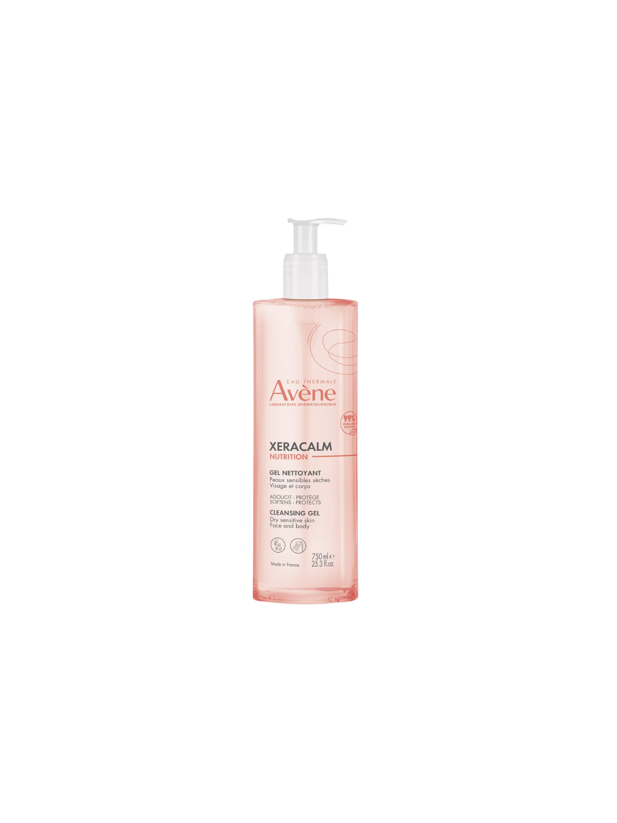 Avene Xeracalm Nutrition Gel Limpiador 750 ml