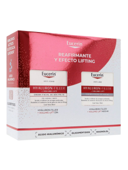 Eucerin Pack Hyaluron Filler Volume Lift SPF 15 Piel mixta y seca y Hyaluron Filler Volume Lift Noche