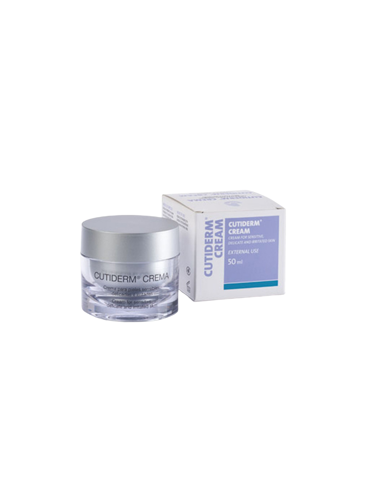 Cutiderm crema piel sensible delicada e irritada