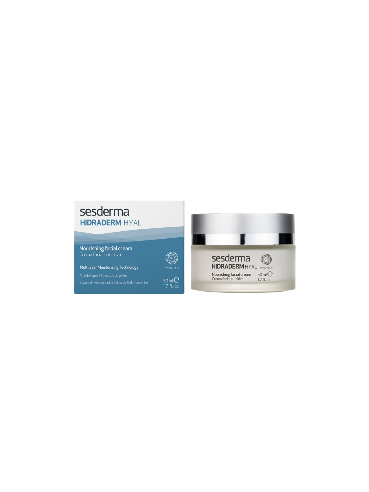 Sesderma hidraderm hyal crema facial nutritiva 50 ml