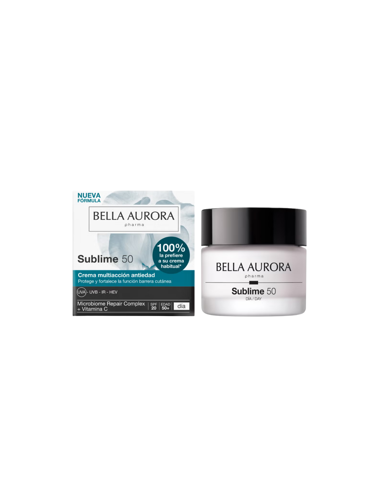 Bella Aurora Sublime 50 crema Multiacción Antiedad Día 50 ml