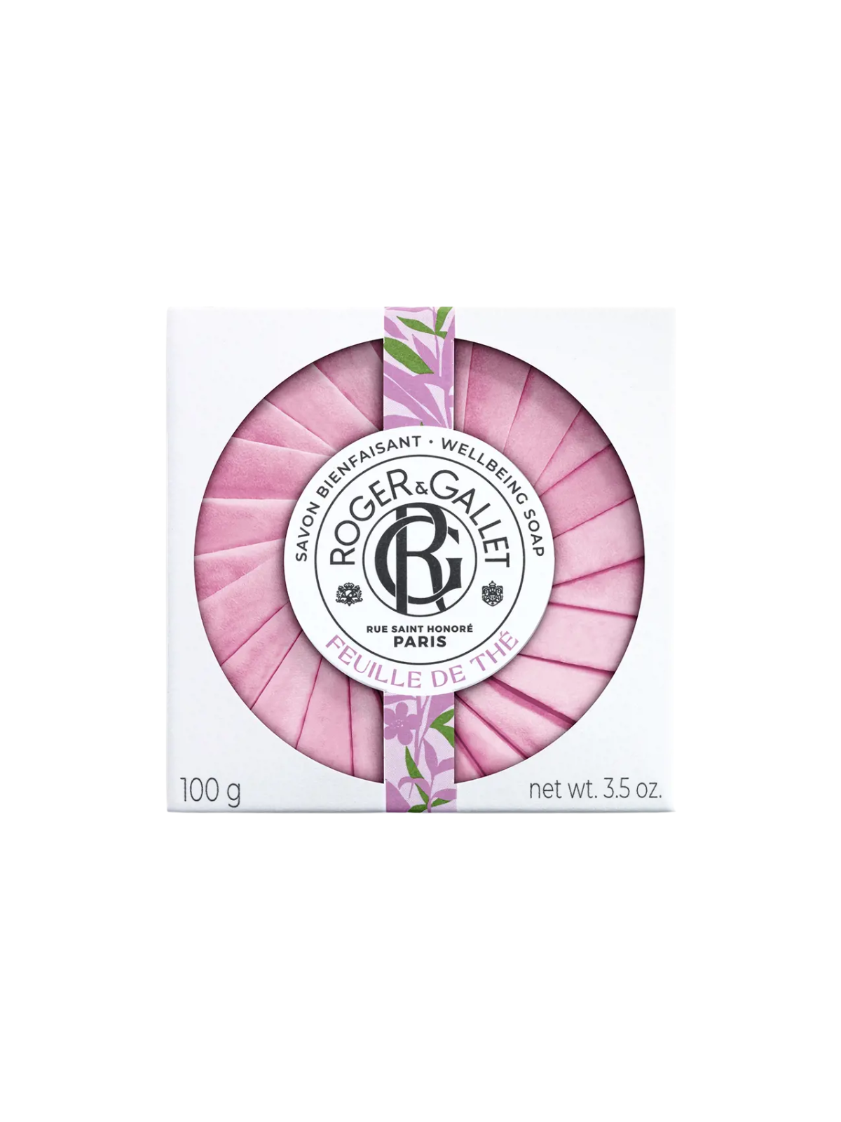 Roger & Gallet Pastilla de Jabón Feuille de Thé 100g