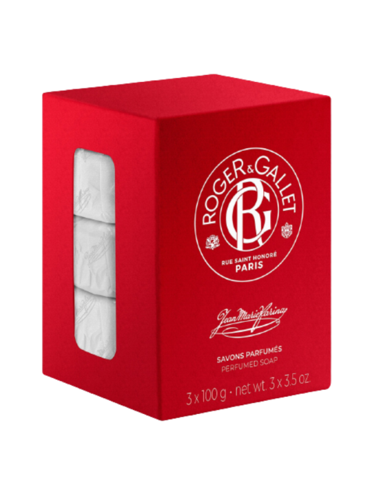 Roger & Gallet Cofre Pastillas de Jabón Jean Marie Farina 3 unidades