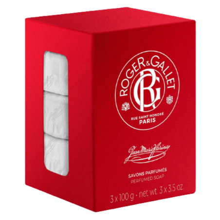 Roger & Gallet Cofre Pastillas de Jabón Jean Marie Farina 3 unidades