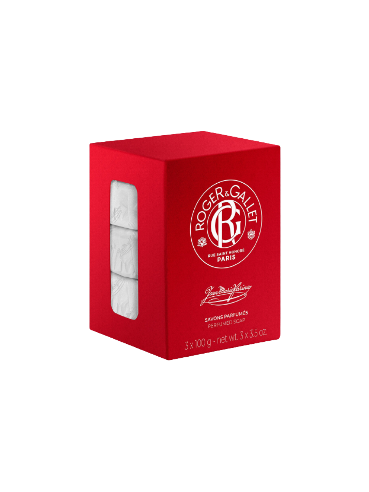 Roger & Gallet Cofre Pastillas de Jabón Jean Marie Farina 3 unidades