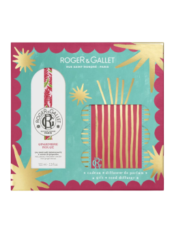 Roger & Gallet pack Agua Perfumada Jengibre Rojo 100ml + regalo difusor de perfume